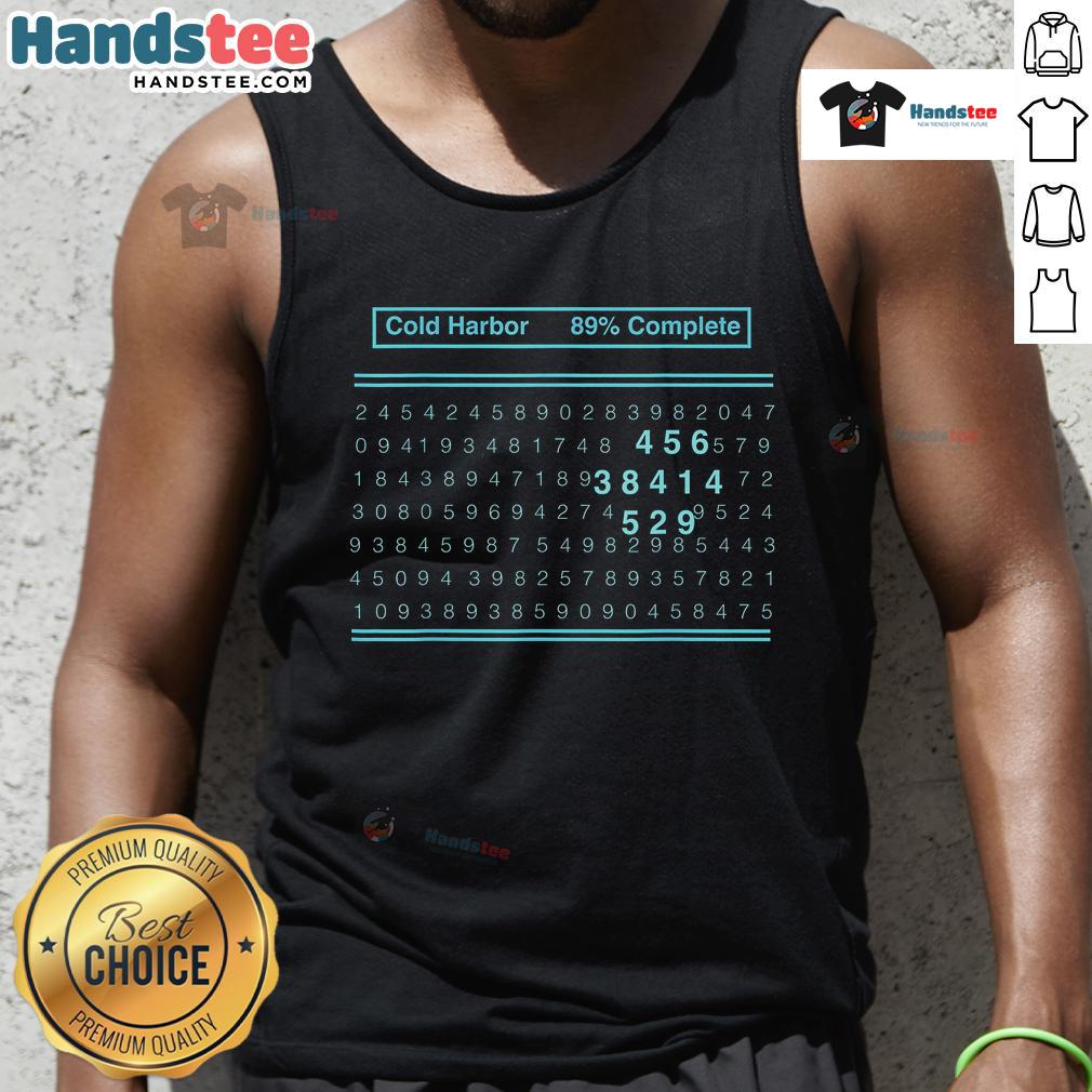 Good Severance Scary Numbers tank top featuring bold graphics and a stylish design for fans of the series.