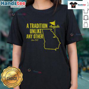 Alt Text: Ladies tee at Augusta, Georgia, showcasing the unique tradition of golfing at the prestigious Nice-A-Tradition event.