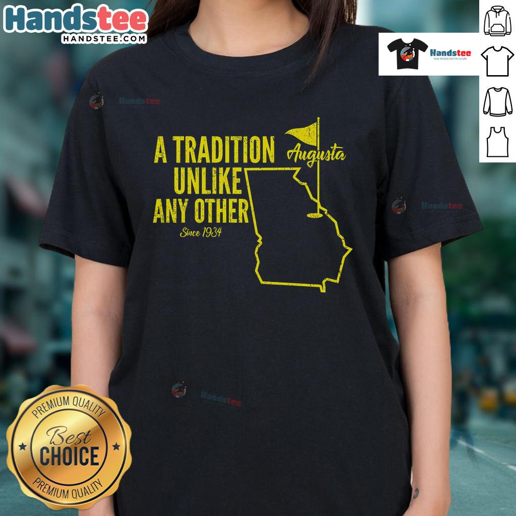 Alt Text: Ladies tee at Augusta, Georgia, showcasing the unique tradition of golfing at the prestigious Nice-A-Tradition event.