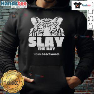 Nice Beechwood Elementary Slay The Day Hoodie in vibrant colors, perfect for school spirit and casual wear.