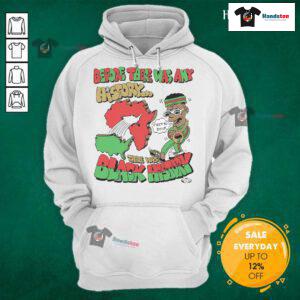 Frko hoodie featuring 'Before There Was Any History, There Was Black History' design, celebrating Black history.