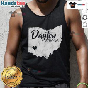 Stylish Nice Dayton Strong Tank Top featuring a bold graphic design, perfect for casual wear and summer outings.