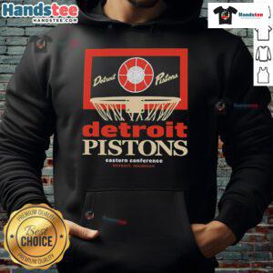 Alternative view of Nice Detroit Pistons Eastern Conference City Edition Backboard T-Shirt