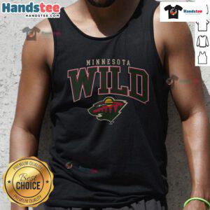 Nice Minnesota Wild Classic Arched Logo Tank Top featuring a stylish design perfect for fans and summer wear.