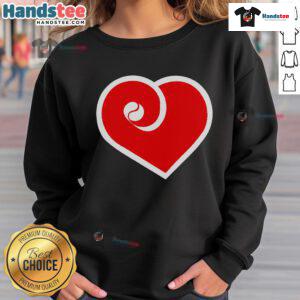 Cozy Nice Phillies Heart sweatshirt featuring the Philadelphia Phillies logo, perfect for fans and chilly game days.