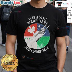 Nice Pink Floyd 'Wish You Were Here' Christmas T-Shirt featuring festive design for the holidays.
