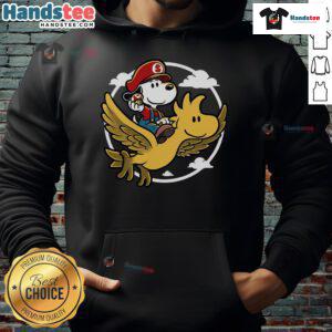 Cozy Nice Super Beagle Bros Hoodie featuring a playful beagle design, perfect for dog lovers and gamers alike.