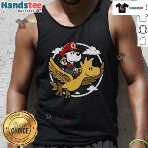 Nice Super Beagle Bros tank top featuring a playful design of beagles in vibrant colors, perfect for casual wear.