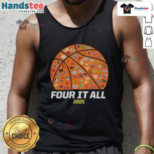 Official 2025 NCAA Women's Basketball Tournament March Madness tank top featuring a stylish catch and shoot design.