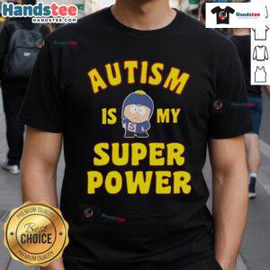 Official Autism Is My Super Power Craig Tucker T-Shirt featuring vibrant graphics and a comfortable fit for fans.