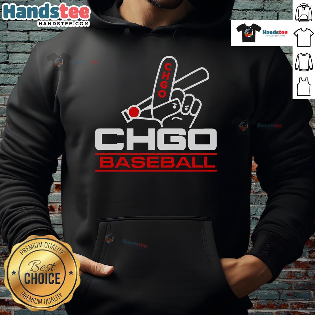 Alt Text: Official CHGO South Side Baseball Hoodie featuring a stylish design for fans of the team, perfect for game days.