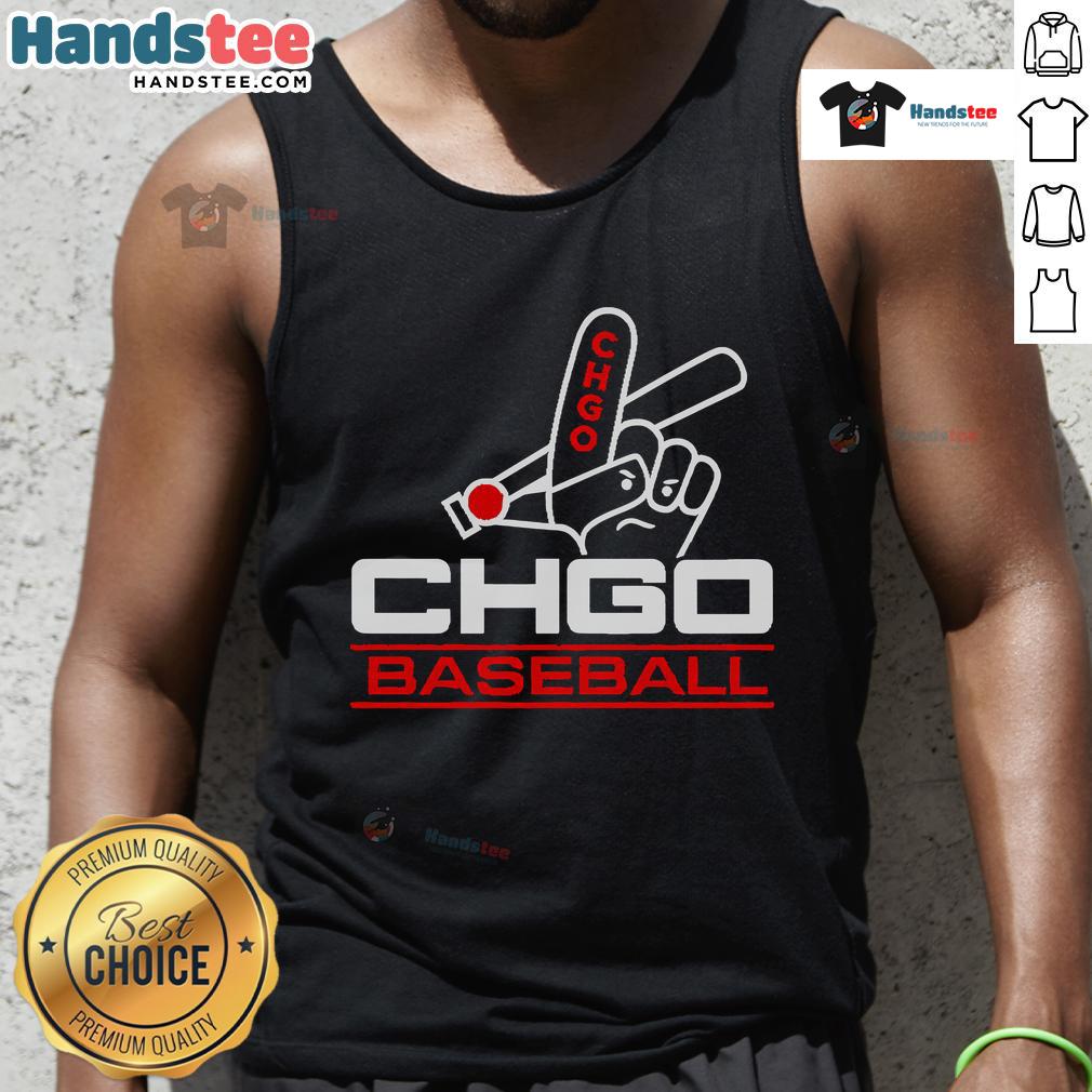 Official CHGO South Side Baseball tank top featuring a stylish design for fans of Chicago baseball.
