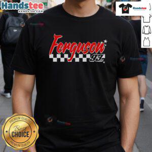Alt Text: Official Carson Ferguson Star T-Shirt featuring a bold star design, perfect for fans and casual wear.