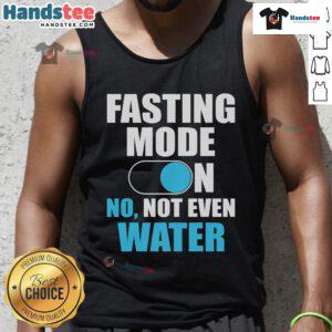Official Fasting Mode On tank top for Ramadan Mubarak, featuring a fun design perfect for Eid celebrations.
