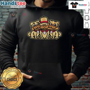Alternative view of Official Night Of The Grumble Pugs Baseball T-Shirt