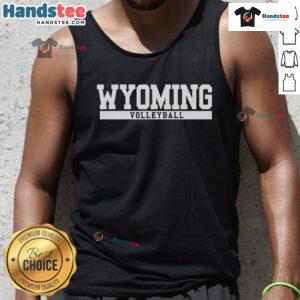 Premium Wyoming Volleyball Tank Top for women, featuring a stylish design and comfortable fit, perfect for active wear.
