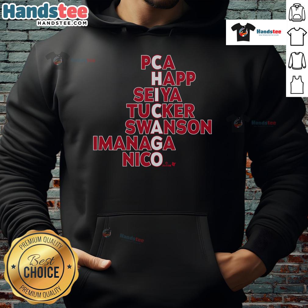 Stylish Top Chicago Baseball MLB Names 2025 hoodie displayed on a hanger, perfect for fans and collectors.