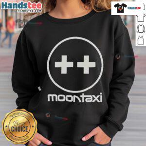 Cozy Top Moon Taxi Plus sweatshirt featuring a stylish design, perfect for fans of the band and casual wear.