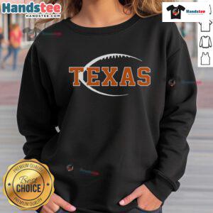 Top Texas Horn sweatshirt showcasing Texas pride with bold design, perfect for state enthusiasts and casual wear.