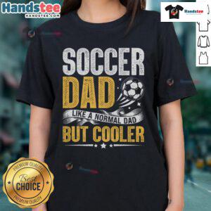 Funny Soccer Dad t-shirt design, showcasing a humorous twist on the classic dad tee for soccer enthusiasts.