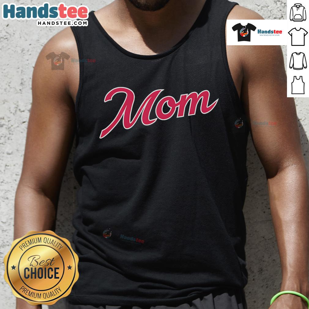 Stylish Good Atlanta Baseball Mom tank top in vibrant colors, perfect for showing team spirit at games and events.