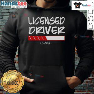 Good Driving Tesla Drivers License Hoodie featuring a stylish design for Tesla enthusiasts and eco-friendly drivers.
