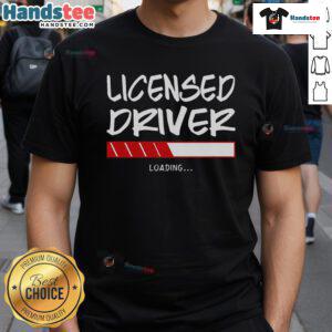 Good Driving Tes Drivers License T-Shirt featuring a stylish design for car enthusiasts and proud drivers.