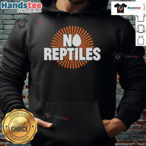 Good Everything Everything No Reptiles Hoodie featuring a playful design, perfect for casual wear and reptile lovers.