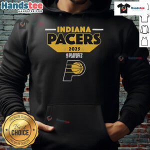Good Indiana Pacers 2025 Playoff Participant Master Hoodie in navy blue, featuring team logo and stylish design.