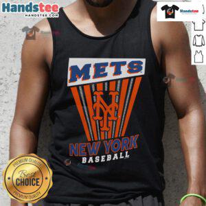 Good New York Mets Baseball Starter Tank Top in vibrant blue, perfect for fans to wear at games or casual outings.
