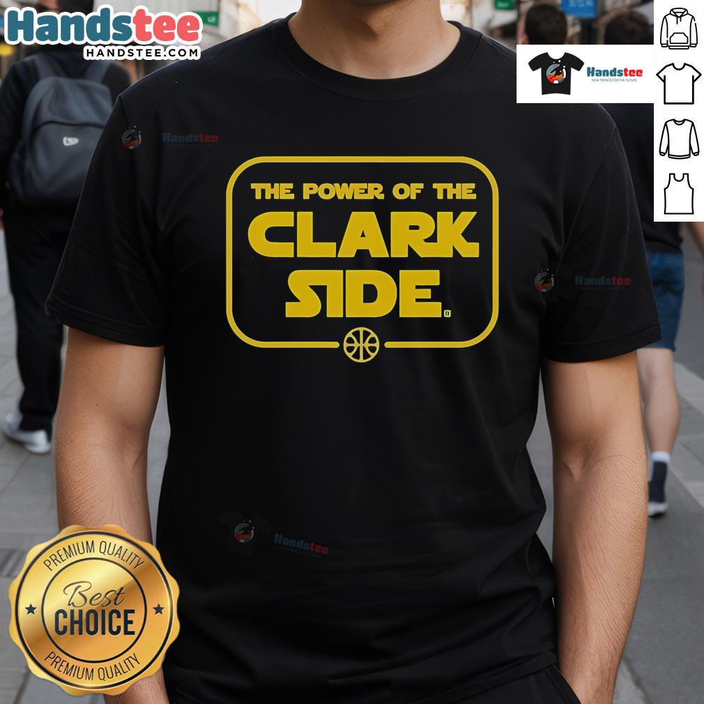 Alt Text: Good The Power Of The Clark Side T-Shirt featuring a bold graphic design, perfect for fans of pop culture and humor.