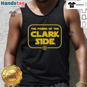 Good The Power Of The Clark Side Tank Top featuring a playful graphic design, perfect for casual summer wear.