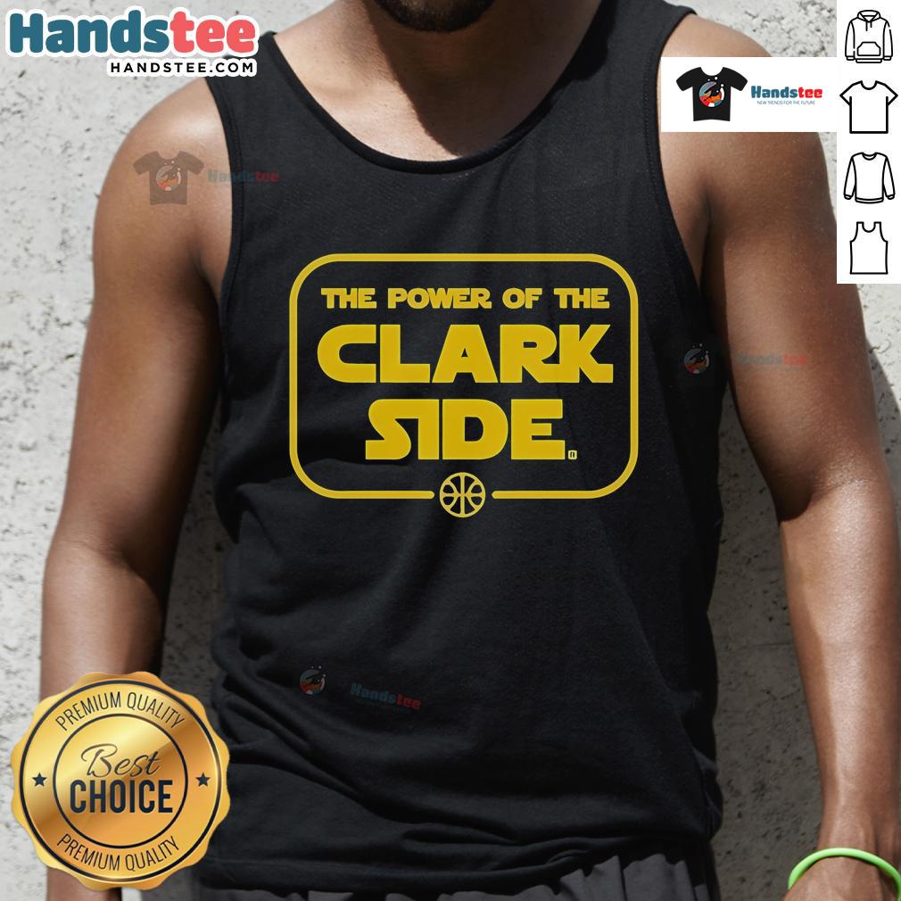 Good The Power Of The Clark Side Tank Top featuring a playful graphic design, perfect for casual summer wear.