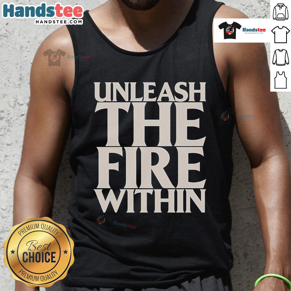 Good War Of Ages Unleash The Fire Within Tank Top featuring bold graphics and a comfortable fit, perfect for fans.