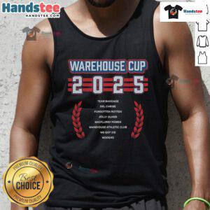Good Warehouse Cup Del Caribe 2025 tank top featuring vibrant colors and stylish design for summer wear.