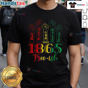 Hot Resist Juneteenth T-Shirt celebrating African American heritage and Black history for June 19th events.