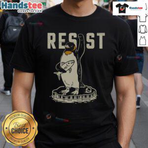 Hot Resist Penguin T-Shirt featuring a playful penguin graphic, perfect for casual wear and animal lovers.