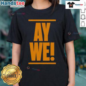 Stylish Nice-Ay-We Ladies Tee in vibrant colors, perfect for casual wear and showcasing your unique fashion sense.