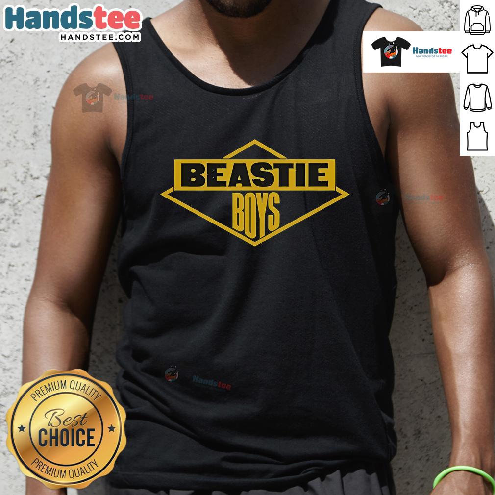 Stylish Nice Beastie Boys gold diamond tank top featuring a bold graphic design, perfect for fans and casual wear.