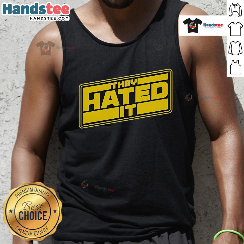 Star Wars tank top featuring 'Nice Binge Mode, They Hated It' design, perfect for fans and casual wear enthusiasts.