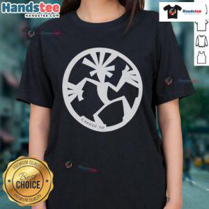 Nice Carrot Top Logo Ladies Tee featuring a vibrant carrot graphic and stylish design for casual wear.