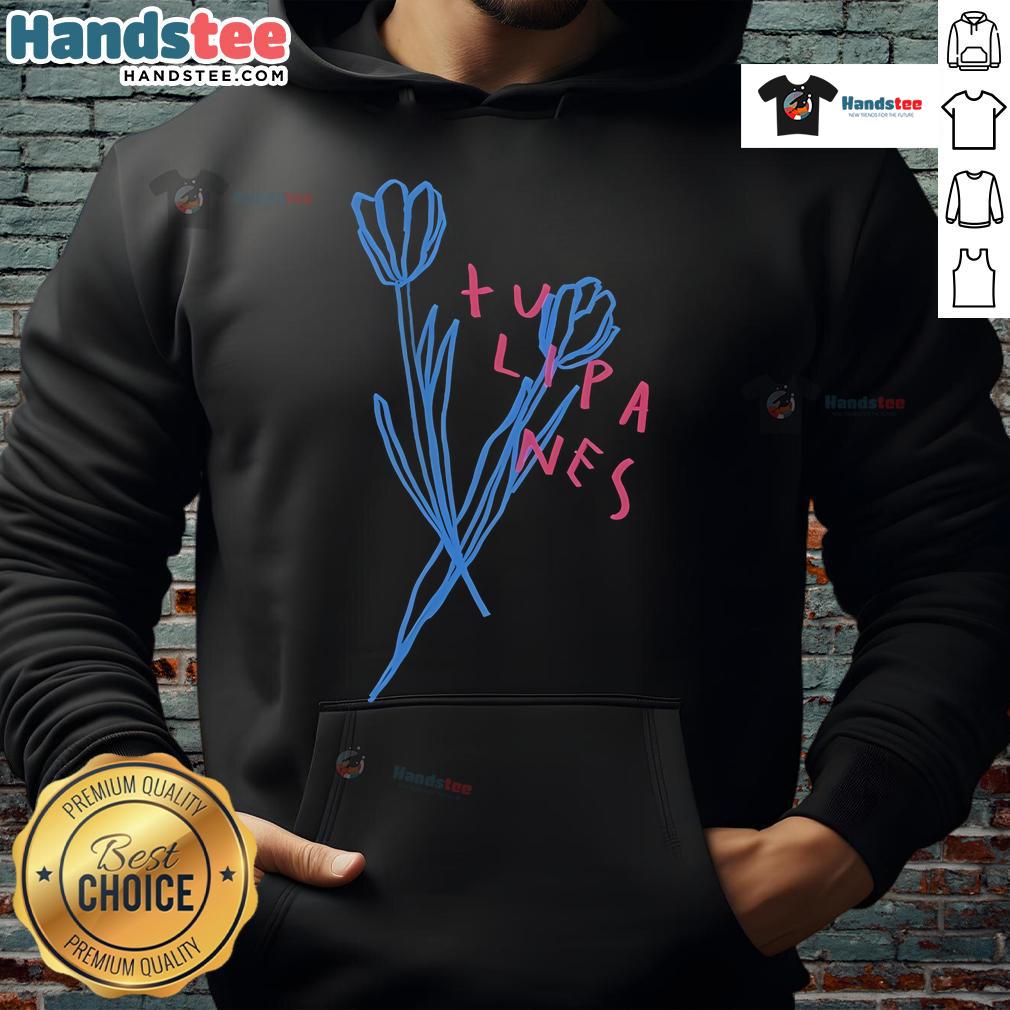 Nice Chiara Oliver Concepto Tulipanes hoodie featuring vibrant tulip designs in a stylish, comfortable fit.