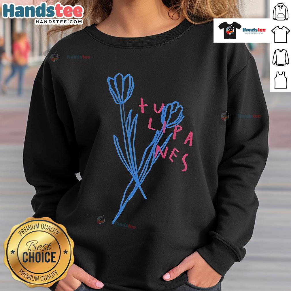 Stylish Nice Chiara Oliver Concepto Tulipanes sweatshirt featuring a vibrant floral design, perfect for casual wear.