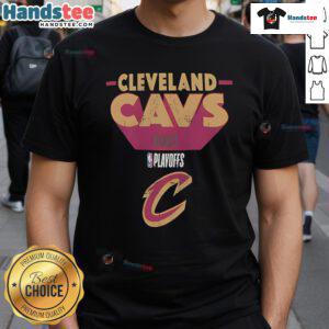 Nice Cleveland Cavaliers 2025 Playoff Participant Master T-Shirt featuring team colors and logo, perfect for fans.