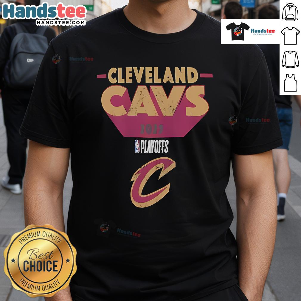 Nice Cleveland Cavaliers 2025 Playoff Participant Master T-Shirt featuring team colors and logo, perfect for fans.