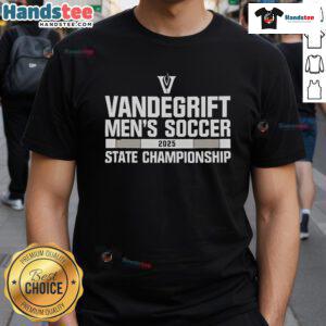 Nice Crown Trio Vandegrift Vipers Mens Soccer 2025 T-Shirt featuring vibrant design and team colors for fans.