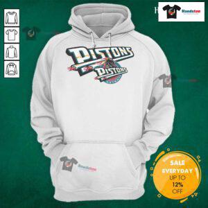 Nice Detroit Pistons Hardwood Classics Evergreen Hoodie showcasing team logo and stylish design for basketball fans.