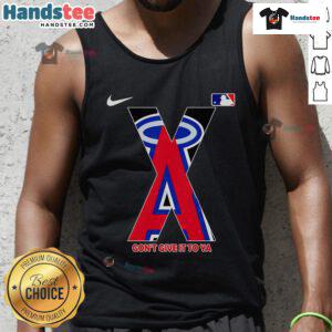 Stylish Nice Los Angeles Angels X Gon Give It To Ya baseball tank top in vibrant colors, perfect for game day or casual wear.