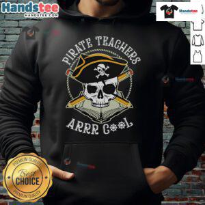 Cool pirate teacher wearing a stylish hoodie, showcasing a fun and adventurous vibe for classroom inspiration.