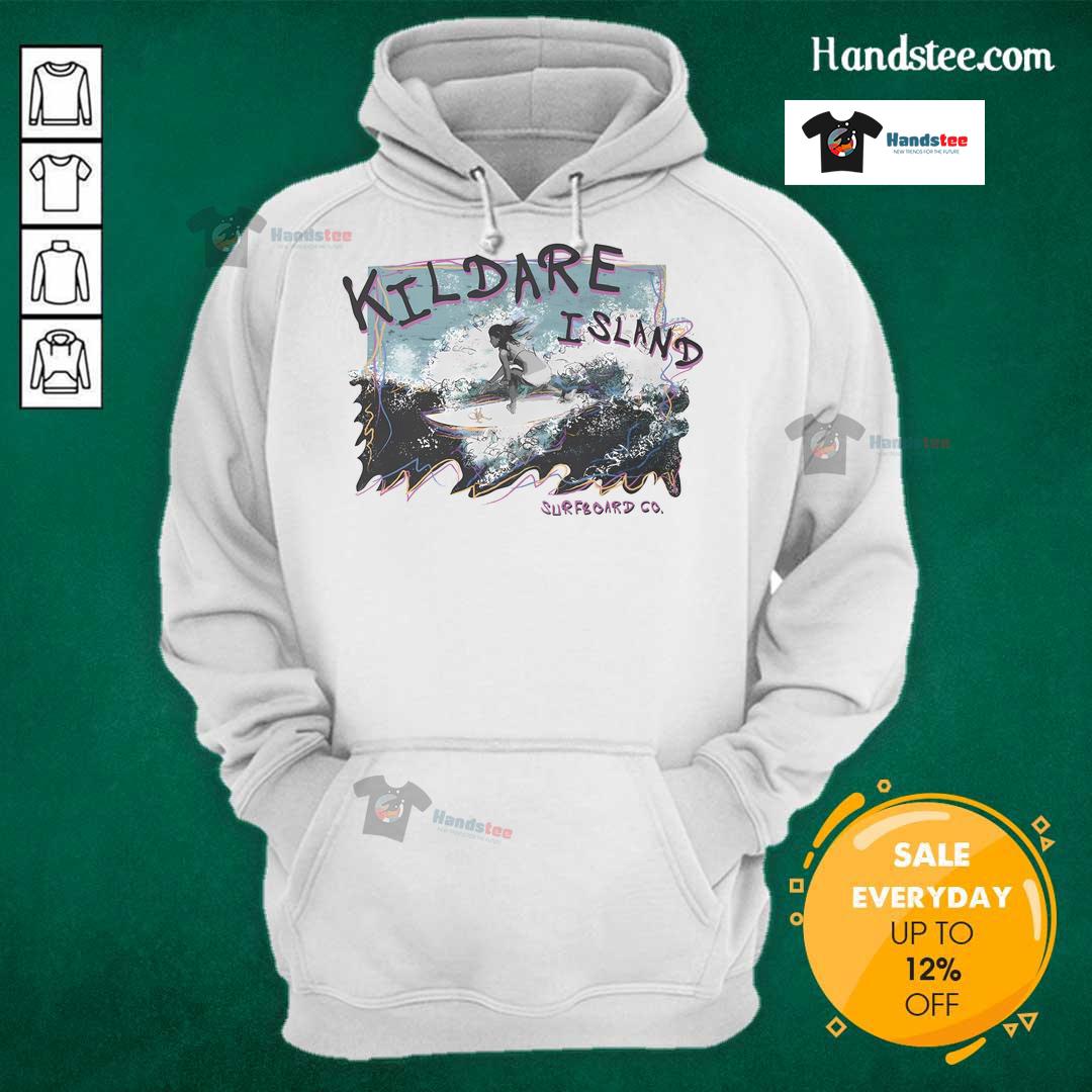 Official Outer Banks Kildare Island Hang Ten Hoodie in navy, perfect for beach lovers and fans of the series.